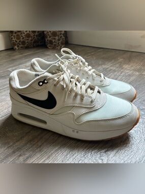 Nike Air Max 1 86 OG G Golf Shoes - White/Gum